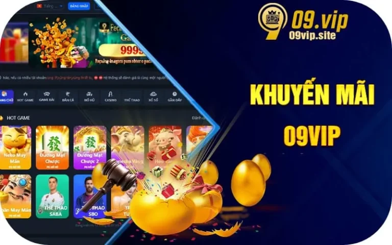 09vip khuyến mãi